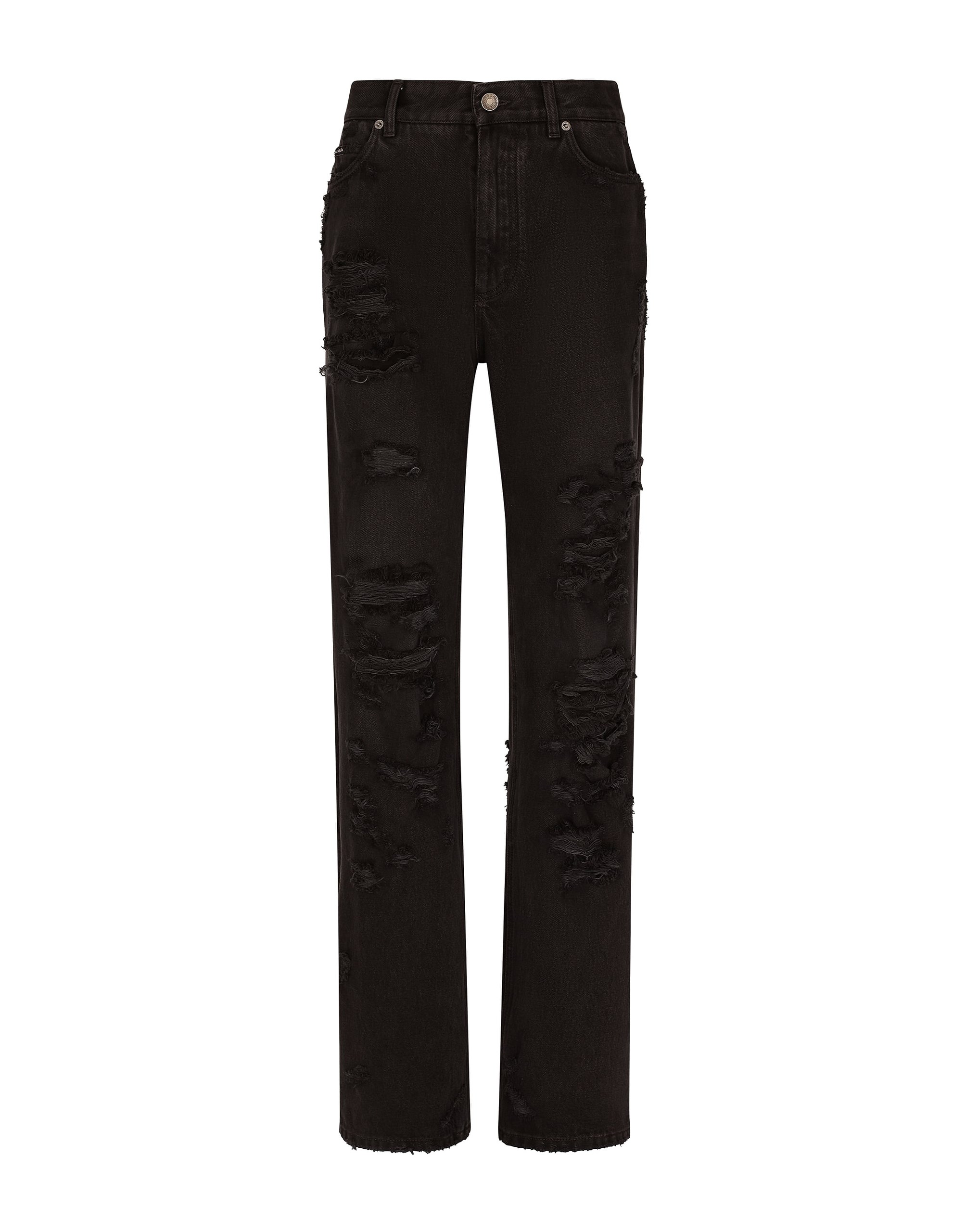 Dolce & Gabbana Flared jeans with ripped details