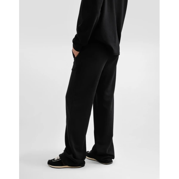Dolce & Gabbana Flared jersey jogging pants with DG logo embroidery, view 6