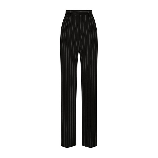 Dolce & Gabbana Flared pinstripe wool pants