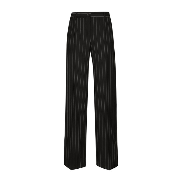 Dolce & Gabbana Flared pinstripe woolen pants