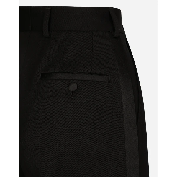 Dolce & Gabbana Flared wool gabardine pants, view 6