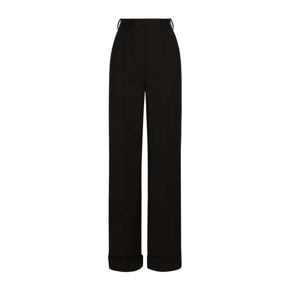 Dolce & Gabbana Flared wool gabardine pants
