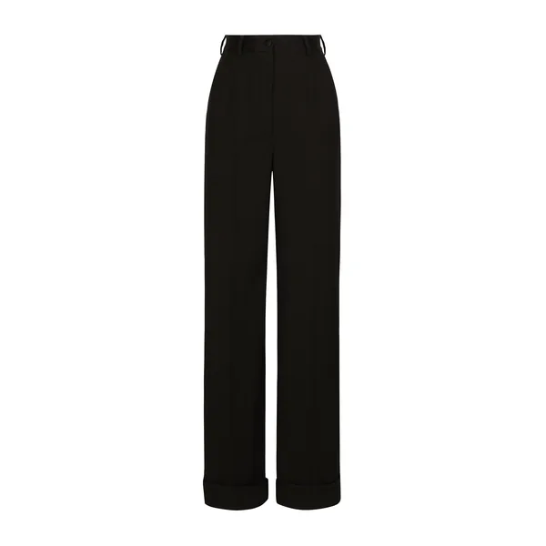 Dolce & Gabbana Flared wool gabardine pants