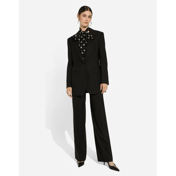 Dolce & Gabbana Flared wool pants, view 2