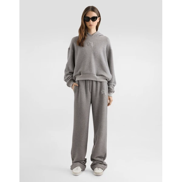 Dolce & Gabbana Fleece hoodie with embroidery, view 2