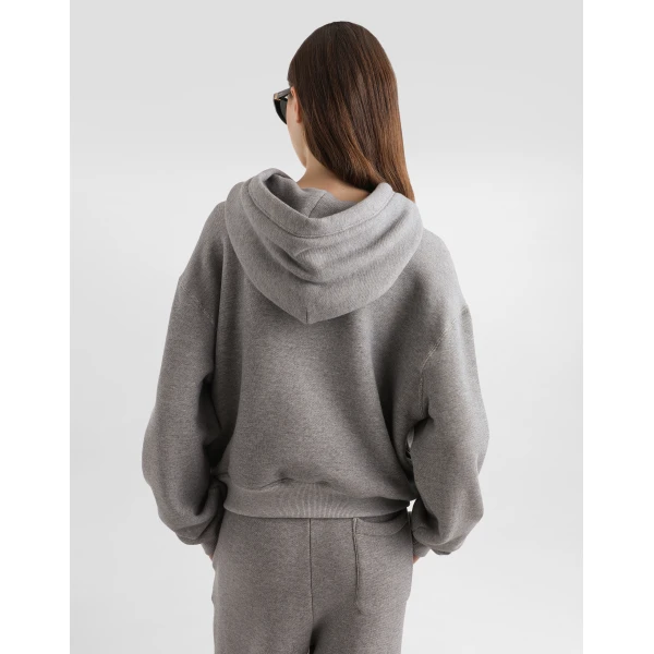 Dolce & Gabbana Fleece hoodie with embroidery, view 5