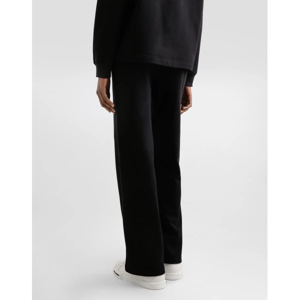 Dolce & Gabbana Fleece jogging pants with patch, view 5