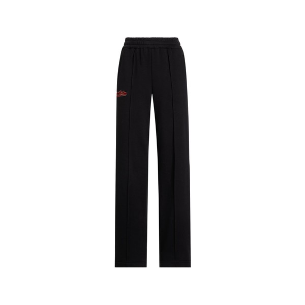 Dolce & Gabbana Fleece jogging pants with patch