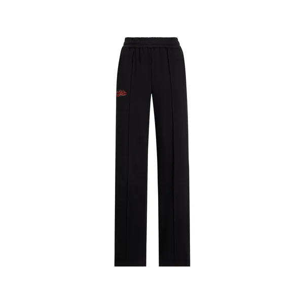 Dolce & Gabbana Fleece jogging pants with patch