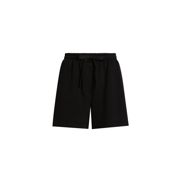 Dolce & Gabbana Fleece shorts with DG embroidery