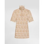 Dolce & Gabbana Floral chantilly lace top