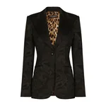 Dolce & Gabbana Floral jacquard Turlington blazer