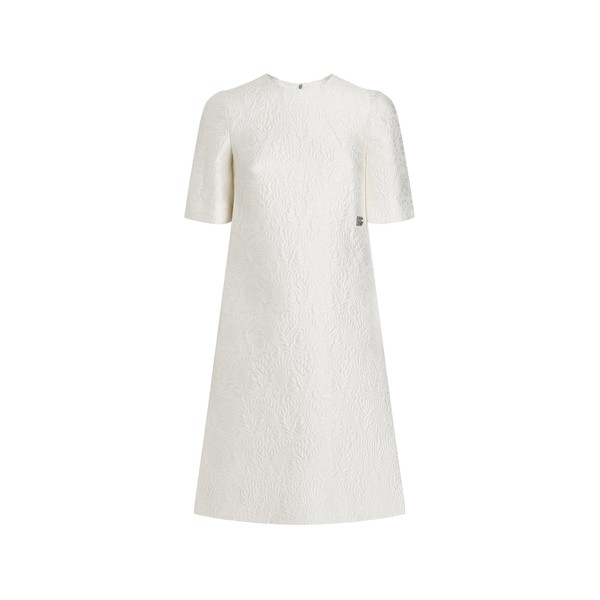 Dolce & Gabbana Floral jacquard midi dress
