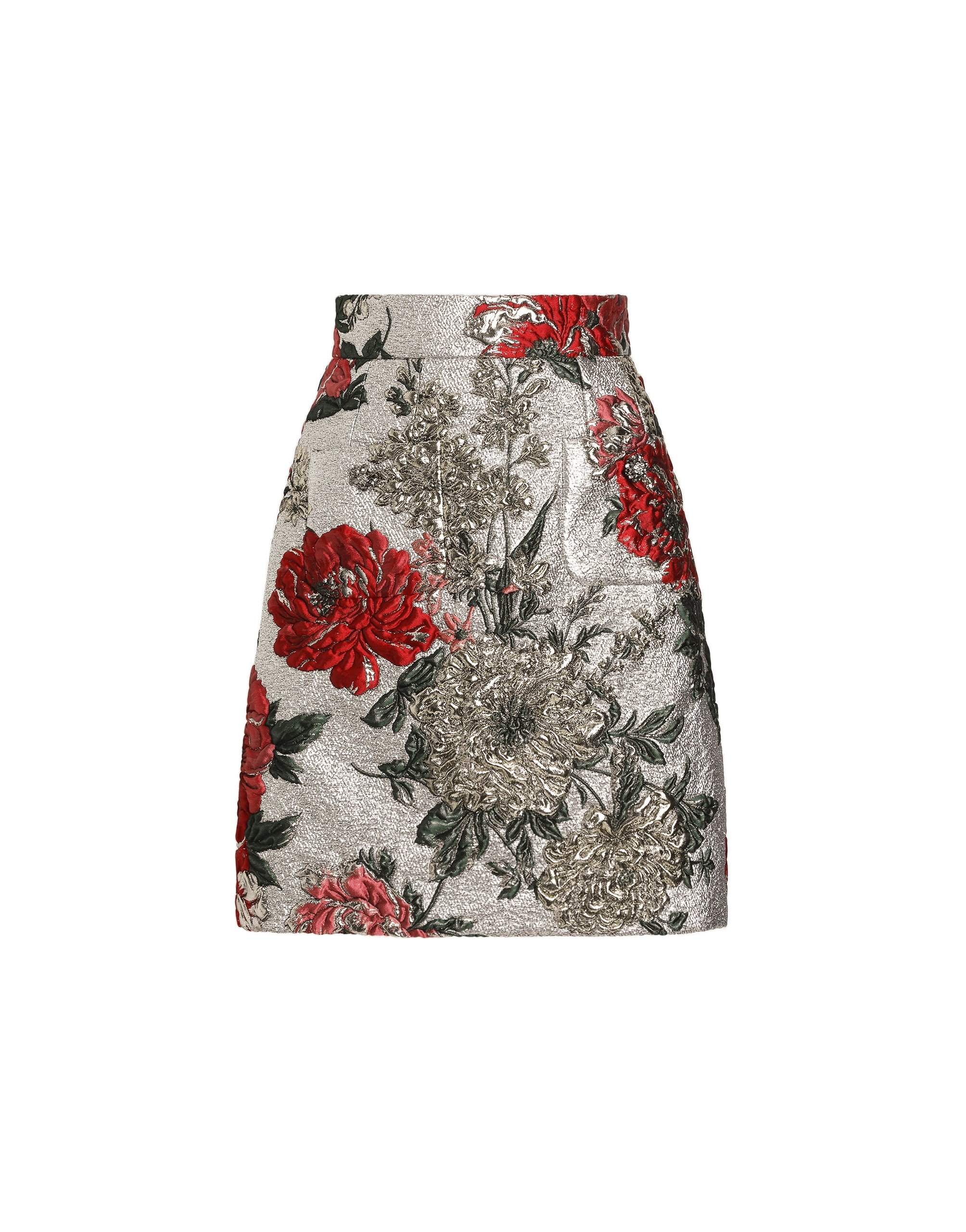 Dolce & Gabbana Floral jacquard mini skirt