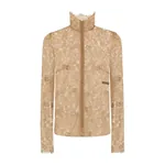 Dolce & Gabbana Floral lace turtle-neck blouse