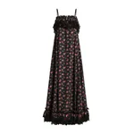 Dolce & Gabbana Floral-print habotai long dress