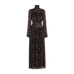 Dolce & Gabbana Floral-print long chiffon dress