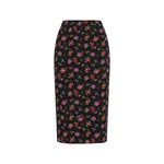 Dolce & Gabbana Floral-print straight skirt