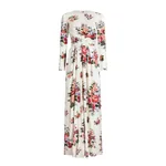 Dolce & Gabbana Flower bouquet-print charmeuse dress