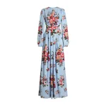 Dolce & Gabbana Flower bouquet-print charmeuse dress