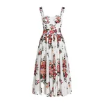 Dolce & Gabbana Flower bouquet-print cotton dress