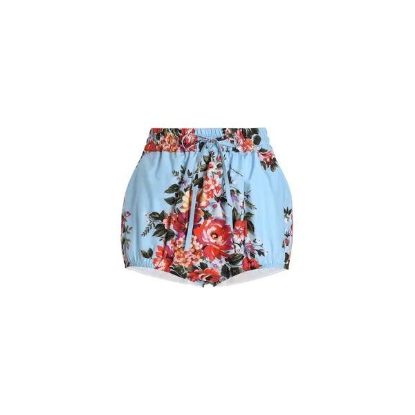 Dolce & Gabbana Flower bouquet-print cotton poplin culotte