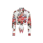 Dolce & Gabbana Flower bouquet-print cotton shirt