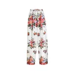 Dolce & Gabbana Flower bouquet-print twill trousers