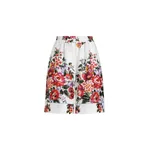 Dolce & Gabbana Flower bouquet-print twill vanity bermuda shorts