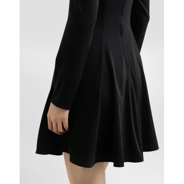 Dolce & Gabbana Godet line cady dress, view 5