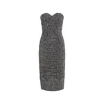 Dolce & Gabbana Habotai silk dress with chevron print