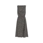 Dolce & Gabbana Heavy crêpe cocktail dress with chevron print