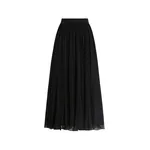 Dolce & Gabbana High-waisted chiffon circle skirt