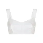 Dolce & Gabbana Jacquard top with all-over DG logo