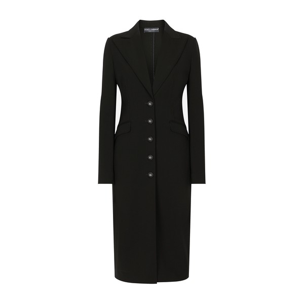 Dolce & Gabbana Jersey Milano rib coat
