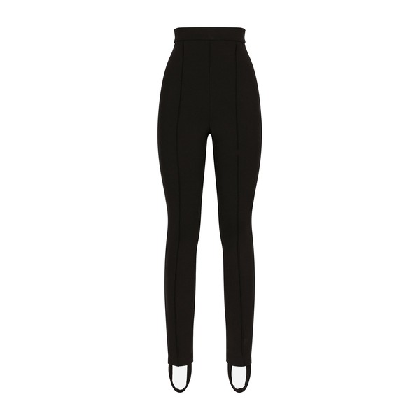 Dolce & Gabbana Jersey Milano rib leggings with stirrups