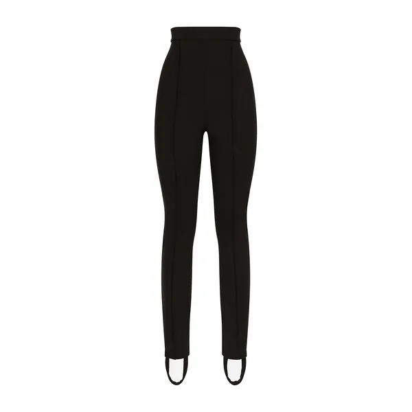 Dolce & Gabbana Jersey Milano rib leggings with stirrups