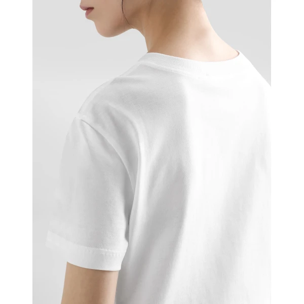 Dolce & Gabbana Jersey T-shirt with DG logo embroidery Top, view 5