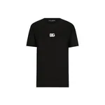 Dolce & Gabbana Jersey T-shirt with DG logo embroidery Top