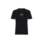 Dolce & Gabbana Jersey T-shirt with rhinestone DG logo embellishment Top
