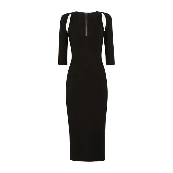 Dolce & Gabbana Jersey calf-length dress with cut-outs
