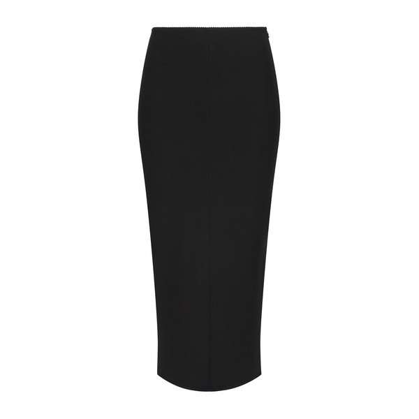 Dolce & Gabbana Jersey full Milano calf-length skirt