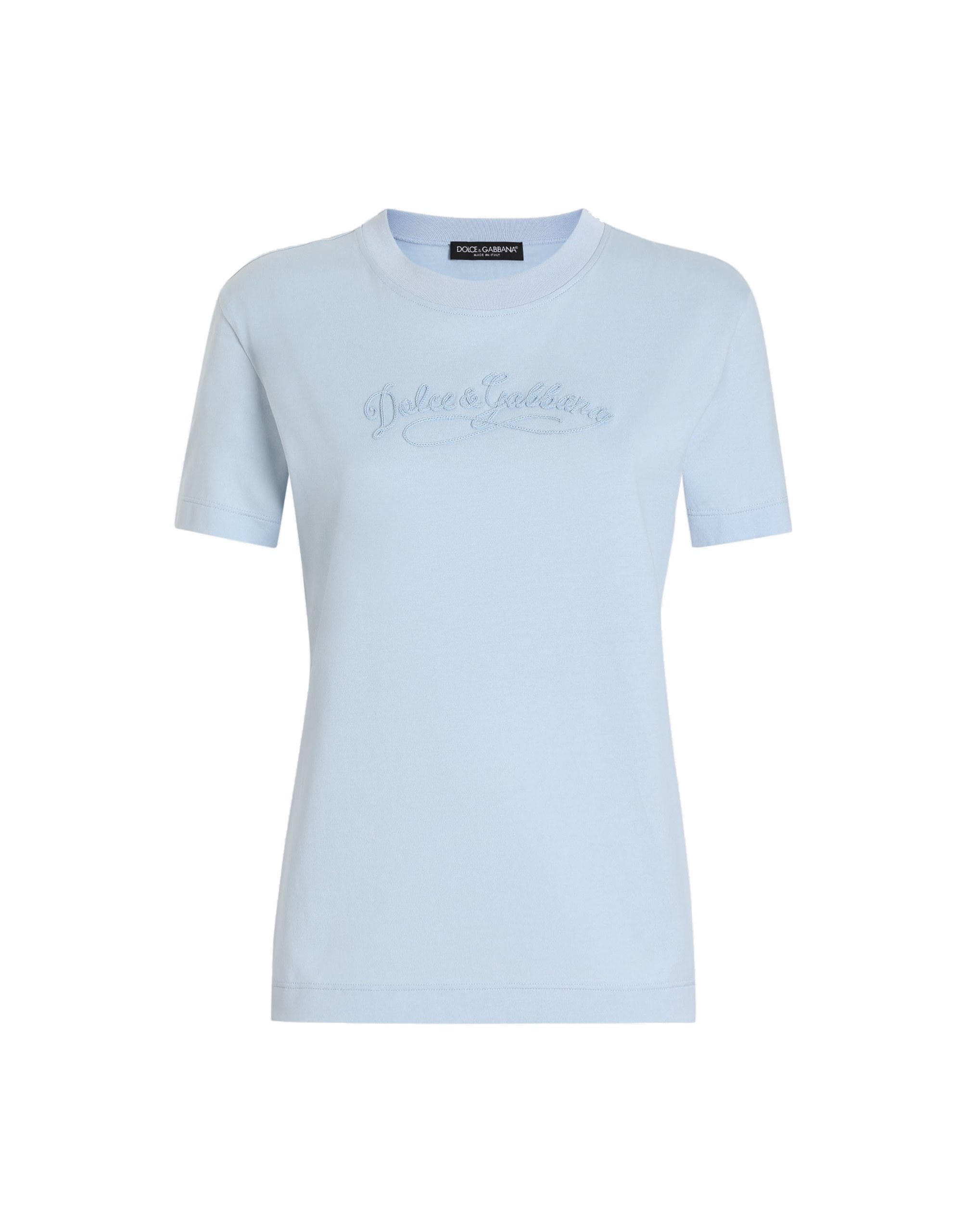Dolce & Gabbana Jersey t-shirt with embroidery