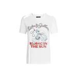 Dolce & Gabbana Jersey t-shirt with print and embroidery Top
