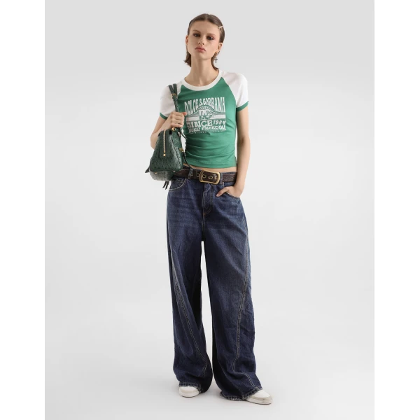 Dolce & Gabbana Jersey t-shirt with print Top, view 2