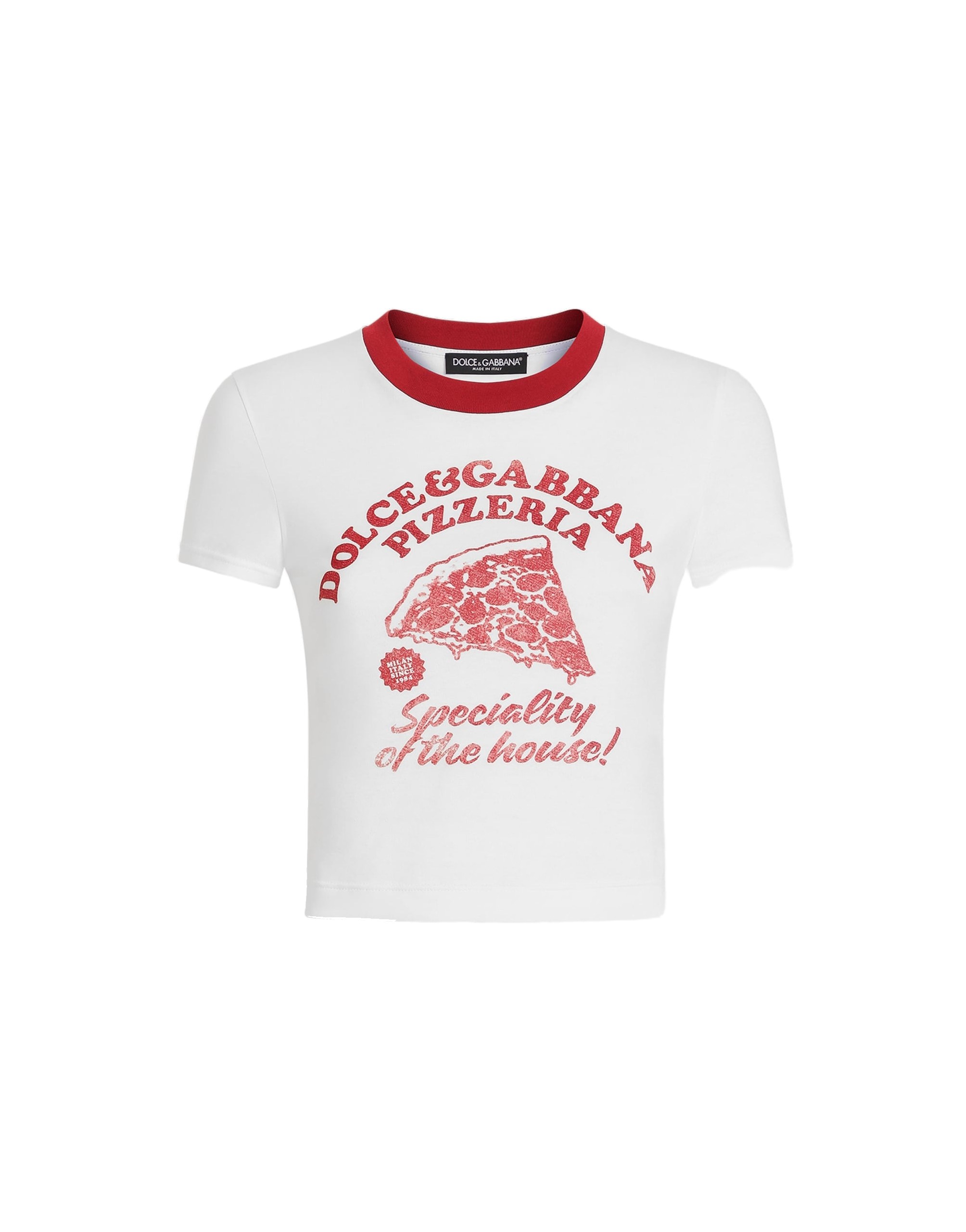 Dolce & Gabbana Jersey t-shirt with print