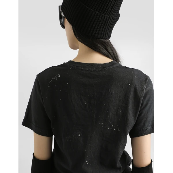 Dolce & Gabbana Jersey t-shirt with print Top, view 5