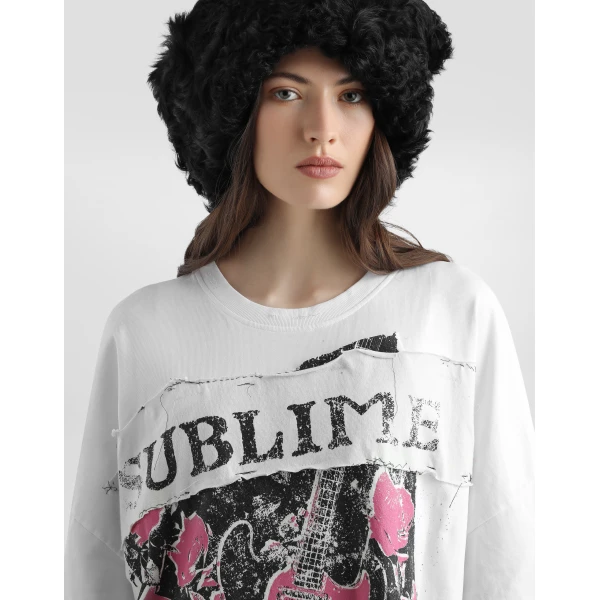 Dolce & Gabbana Jersey t-shirt with print Top, view 6