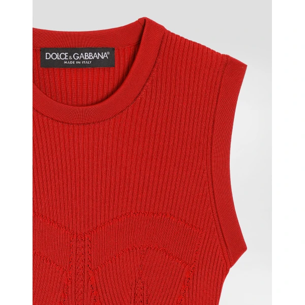 Dolce & Gabbana Knit tank top, view 3