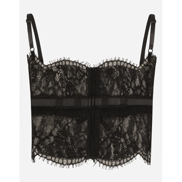 Dolce & Gabbana Lace lingerie top, view 2